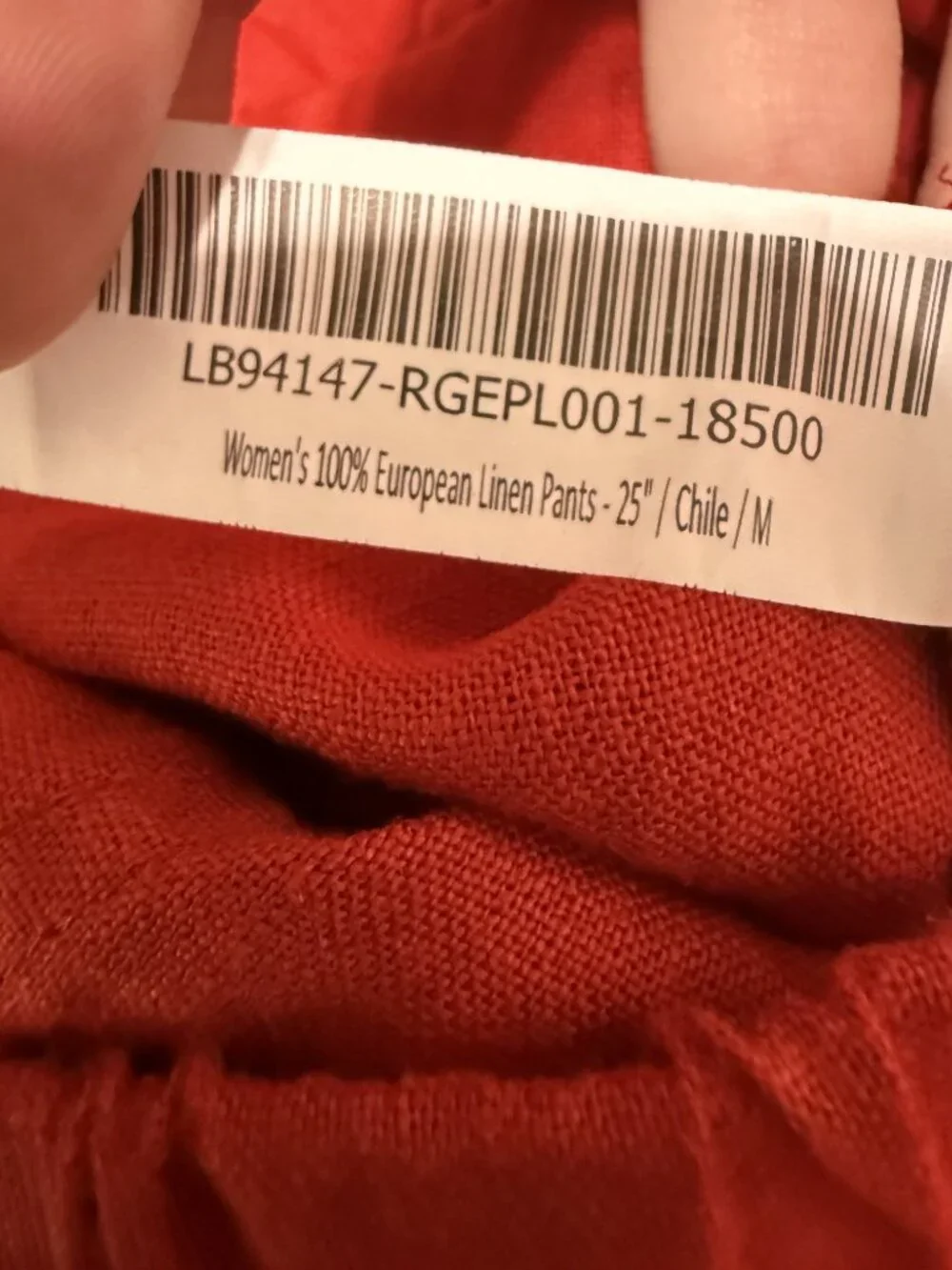 Quince 100% European Linen Pants 25